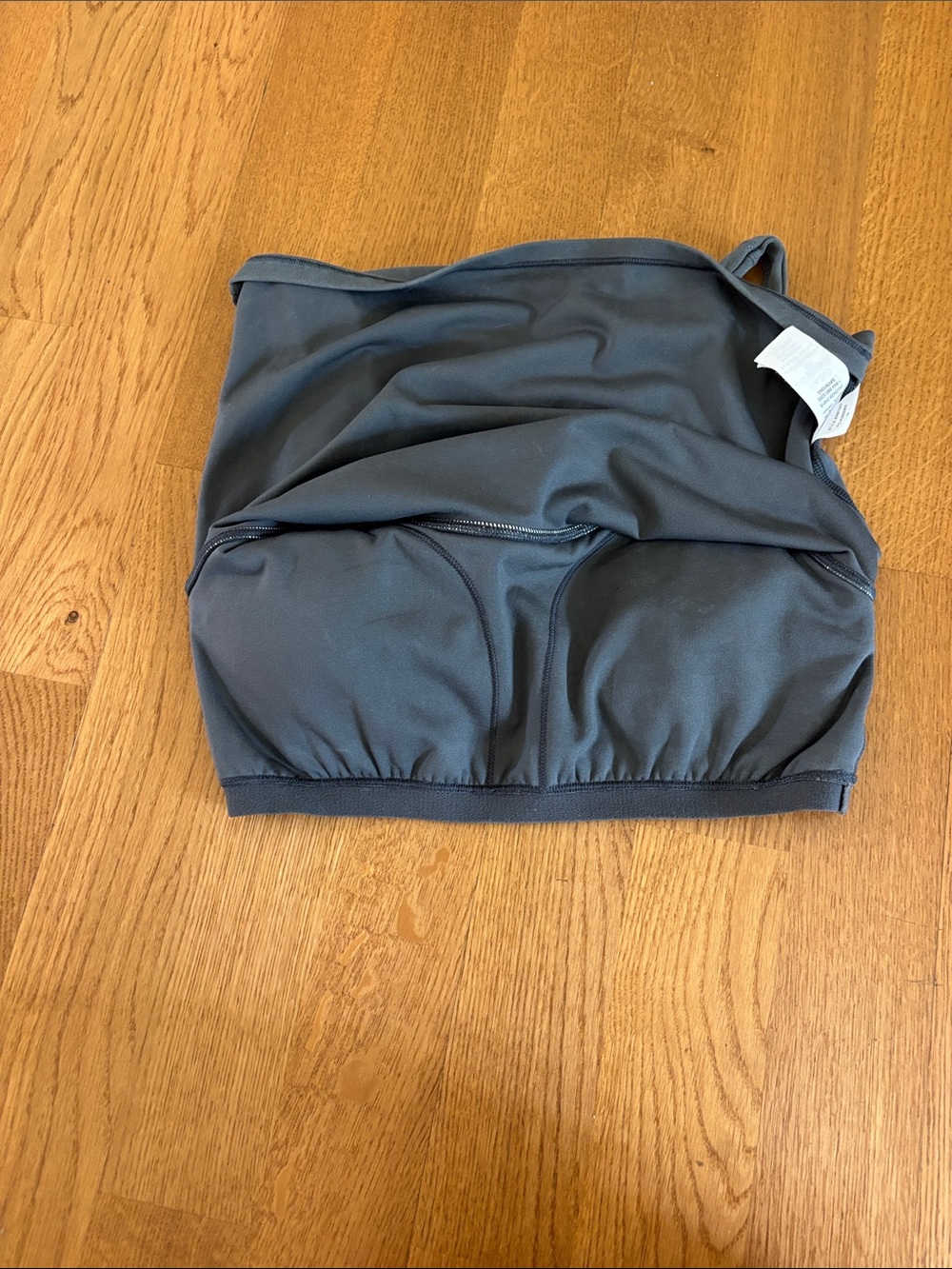 Vuori Daily Crop Tank - Slate Gray, Marble - Picture 2 of 3